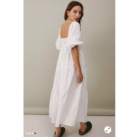 Faithfull the Brand Dresses & Skirts - Faithfull the Brand Kiona Tiered Cotton Midi Dress